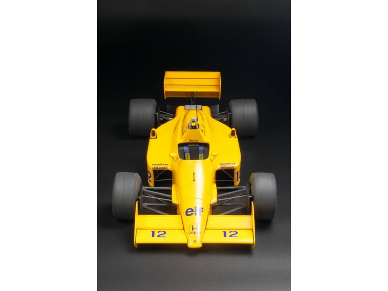 Lotus Honda 99T F1 1987 Monaco GP Ayrton Senna Model Kit 1:12 - 77096