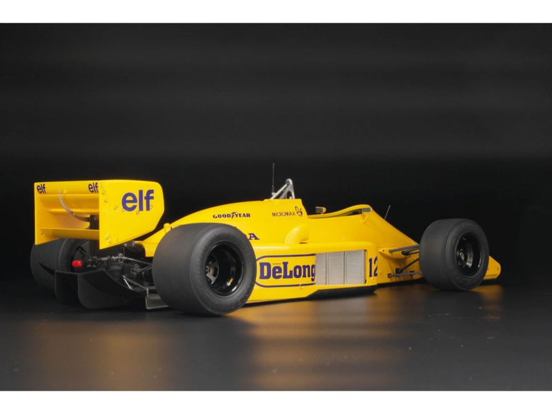 Lotus Honda 99T F1 1987 Monaco GP Ayrton Senna Model Kit 1:12 - 77101