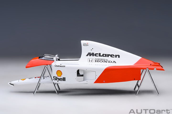 Mclaren Honda MP4/6 F1 Japanese GP 1991 Mclaren Logo Gerard Berger 1:18 - 77190