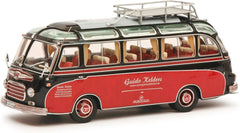 Setra S6 Autobus 1955 Guido Kelders red - green 1:43 - 77249