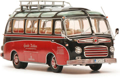 Setra S6 Autobus 1955 Guido Kelders red - green 1:43 - 77251
