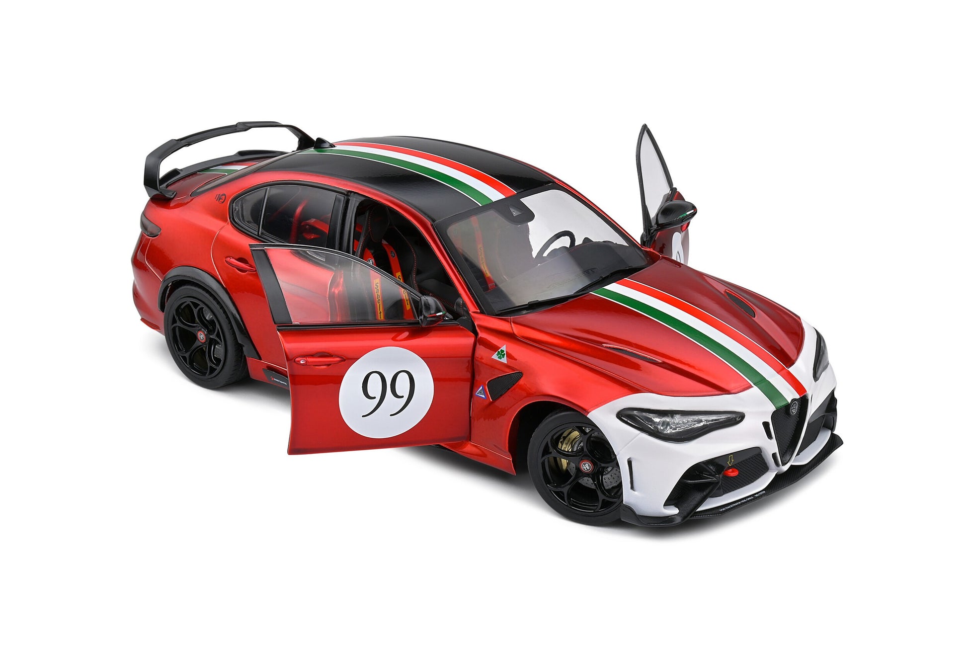 Alfa Romeo Giulia GTAM Tricolore Mugello 1969 Livery 2022 1:18 - 77283