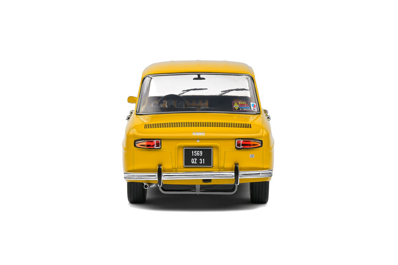 Renault 8 S 1100 1968 Yellow 1:18 - 77287