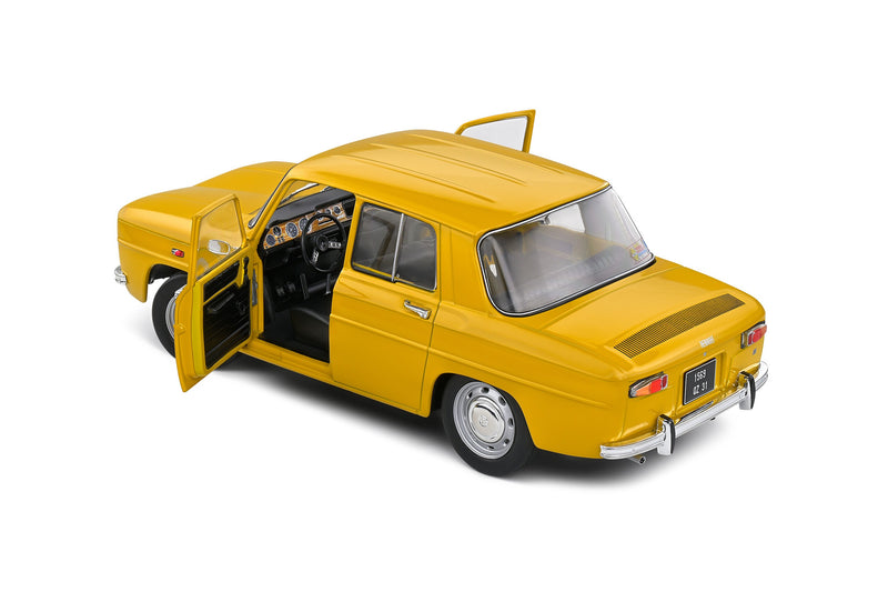 Renault 8 S 1100 1968 Yellow 1:18 - 77291