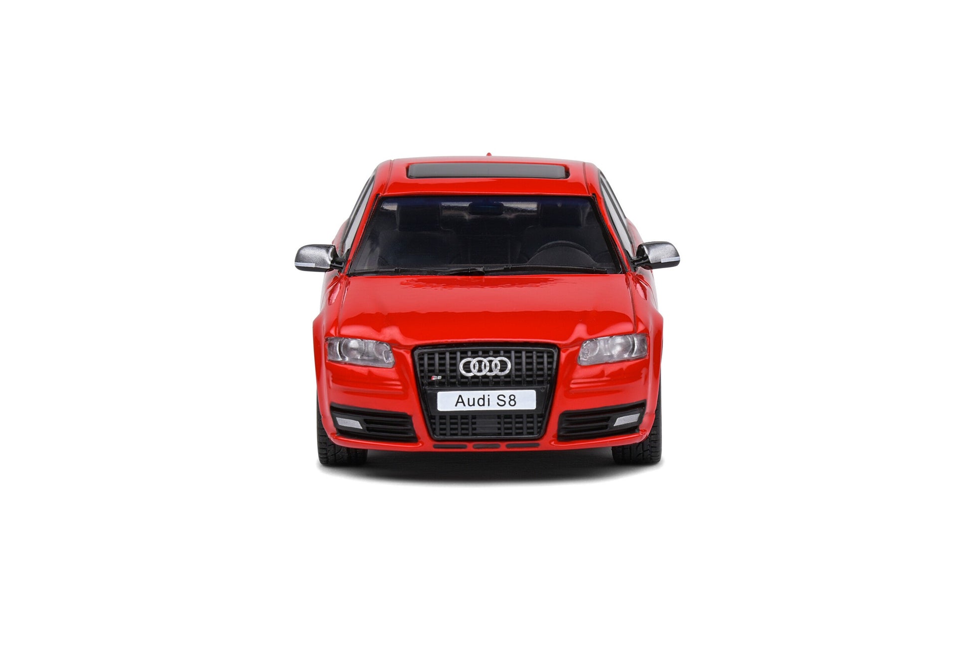 Audi S8 (D3) 2010 Red Black Wheels 1:43 - 77330