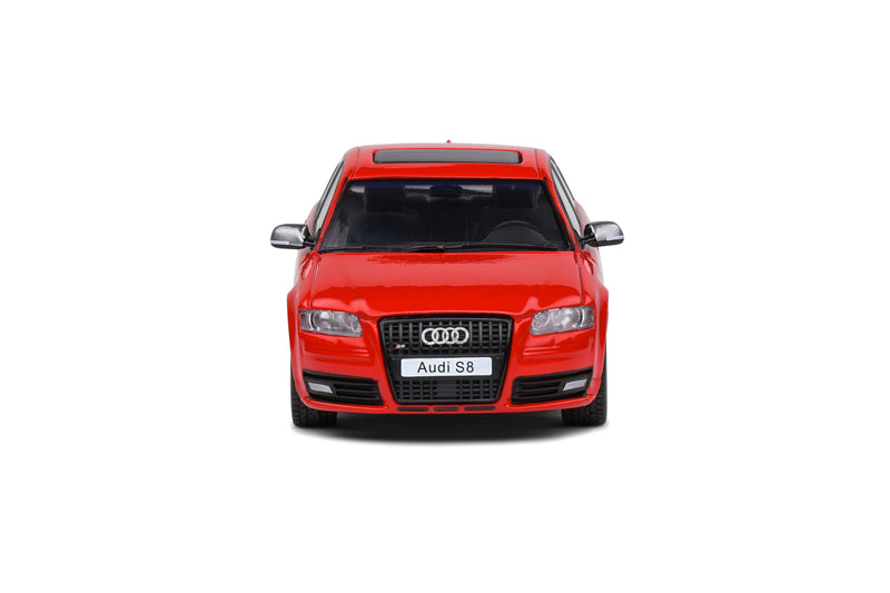 Audi S8 (D3) 2010 Red Black Wheels 1:43 - 77330