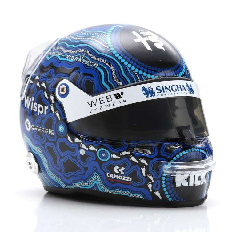 Valtteri Bottas Casco Bell Helmet F1 2023 Australian GP Alfa Romeo Racing Team 1:5 - 77393