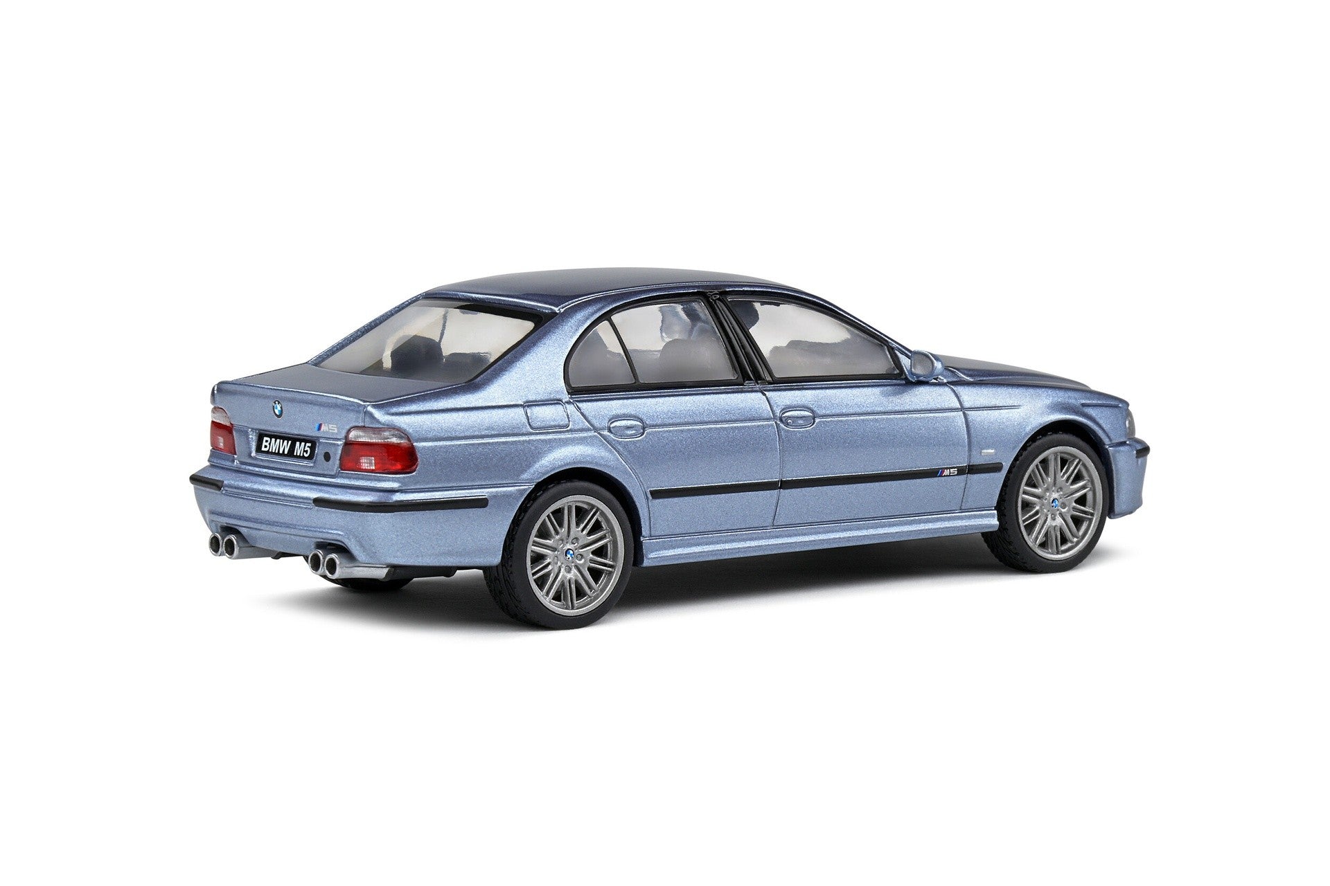 BMW M5 (E39) 5.0 V8 32V 2000 Silver Water blue 1:43 - 77469
