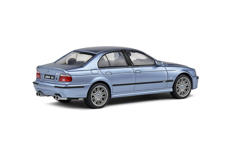 BMW M5 (E39) 5.0 V8 32V 2000 Silver Water blue 1:43 - 77469