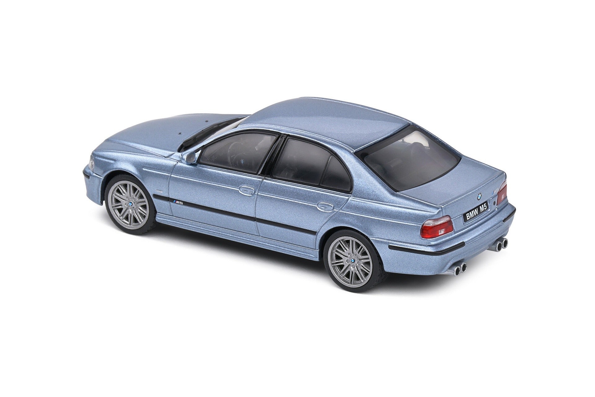 BMW M5 (E39) 5.0 V8 32V 2000 Silver Water blue 1:43 - 77472