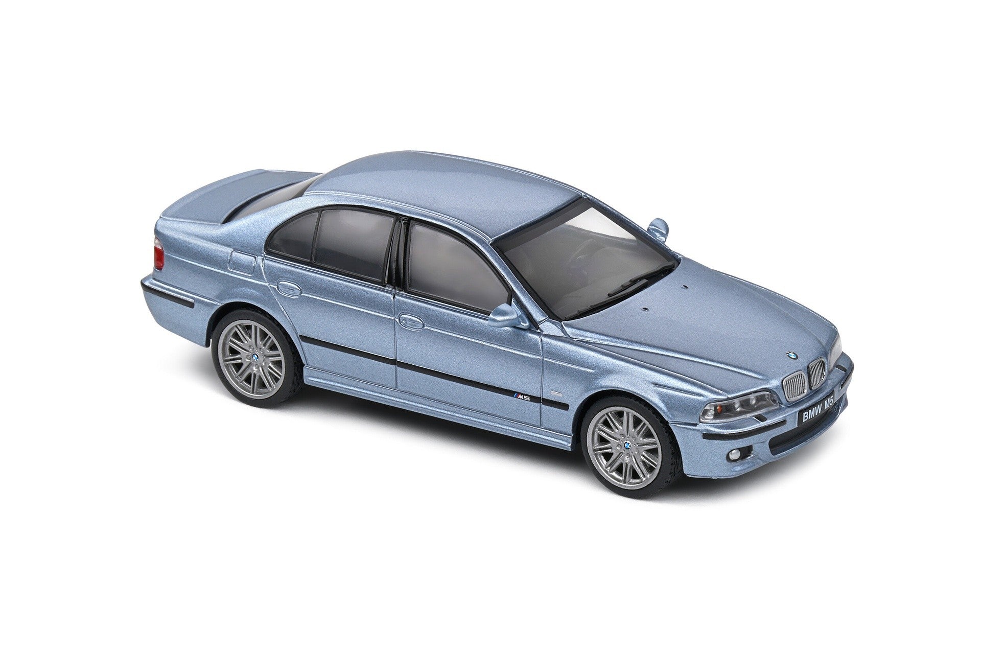 BMW M5 (E39) 5.0 V8 32V 2000 Silver Water blue 1:43 - 77473