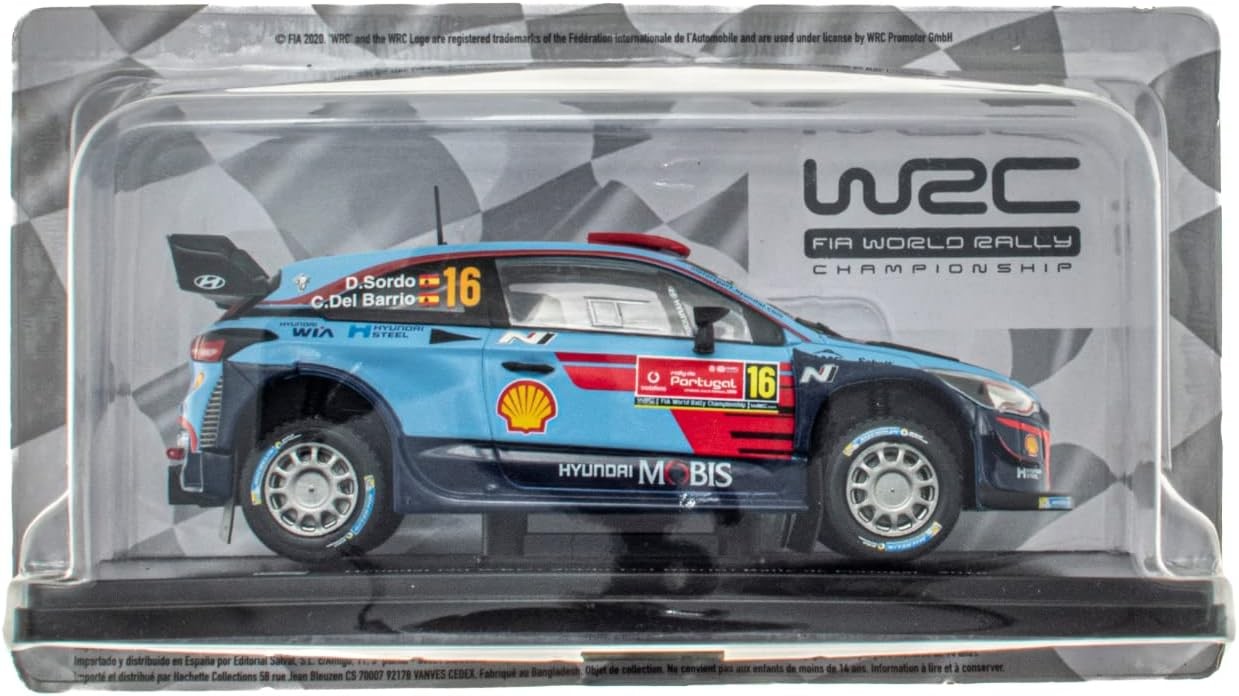Hyundai i20 Coupé WRC "Shell Mobis WRT" 3° Rallye Portugal 2018 D. Sordo - C. Del Barrio 1:24 - 77580