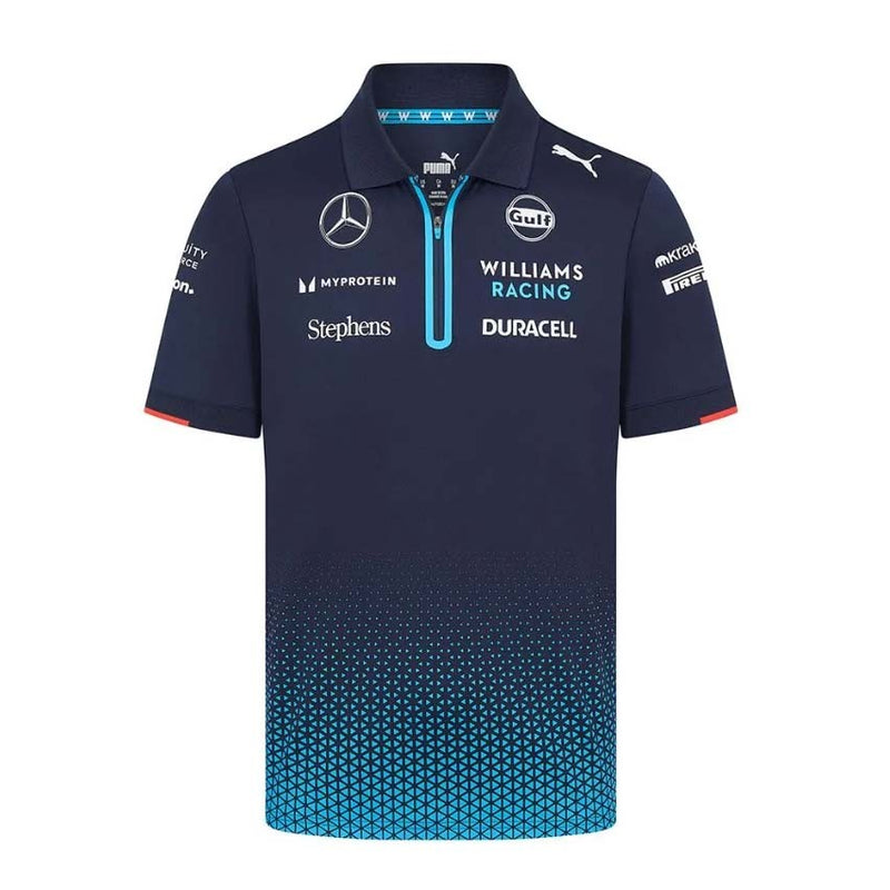 Williams Racing F1 2024 Mens Team Polo Navy - 77590