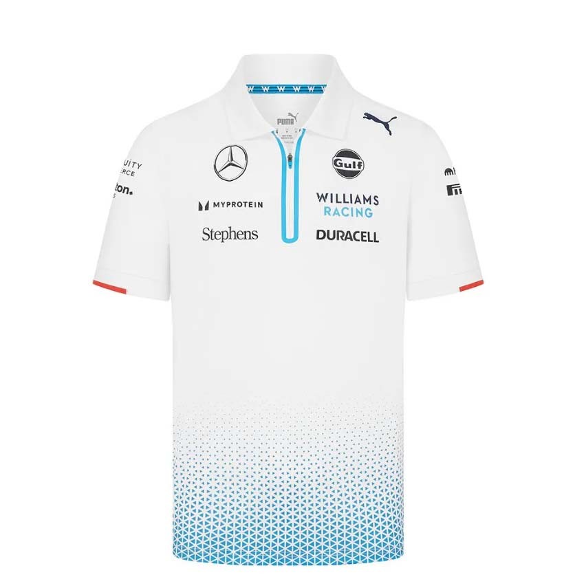Williams Racing F1 2024 Mens Team Polo White - 77597