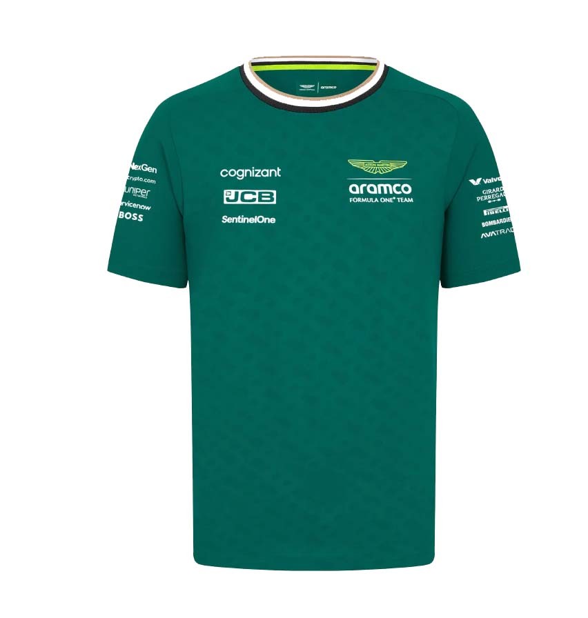 Aston Martin F1 Team T-Shirt Team 2024 Green - 77618