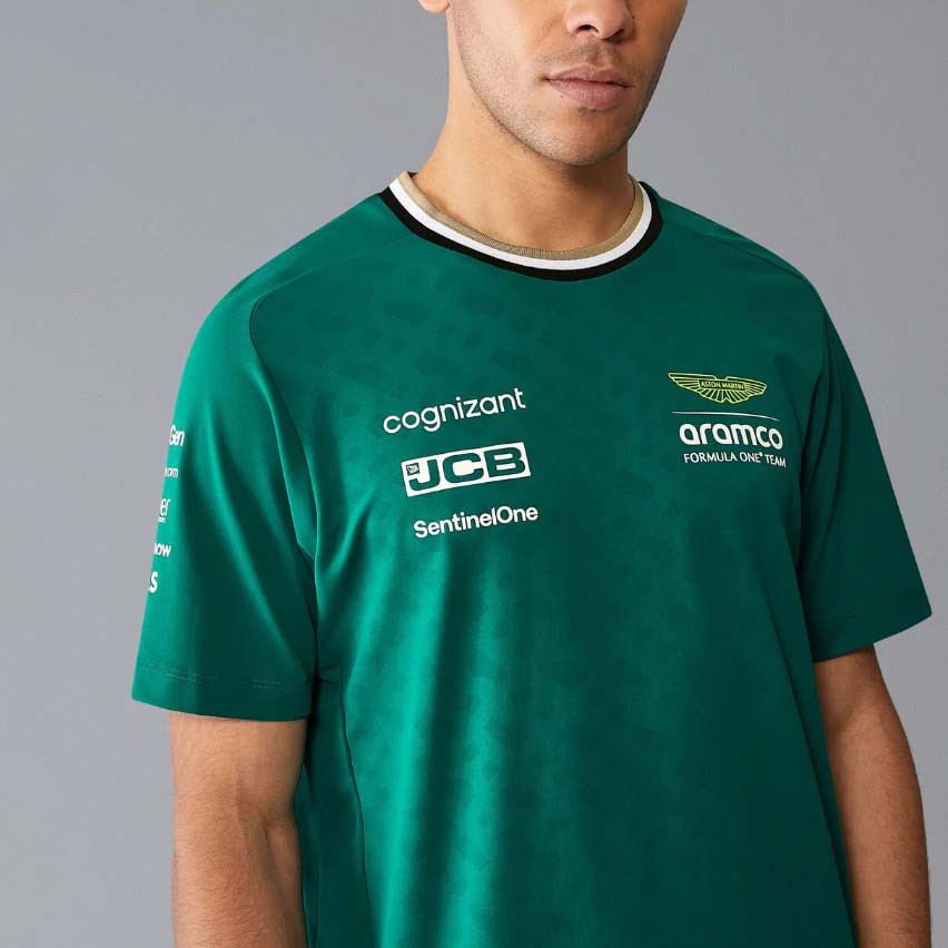 Aston Martin F1 Team T-Shirt Team 2024 Green - 77622