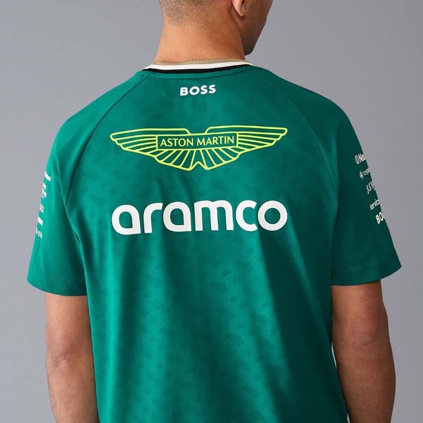 Aston Martin F1 Team T-Shirt Team 2024 Green - 77625