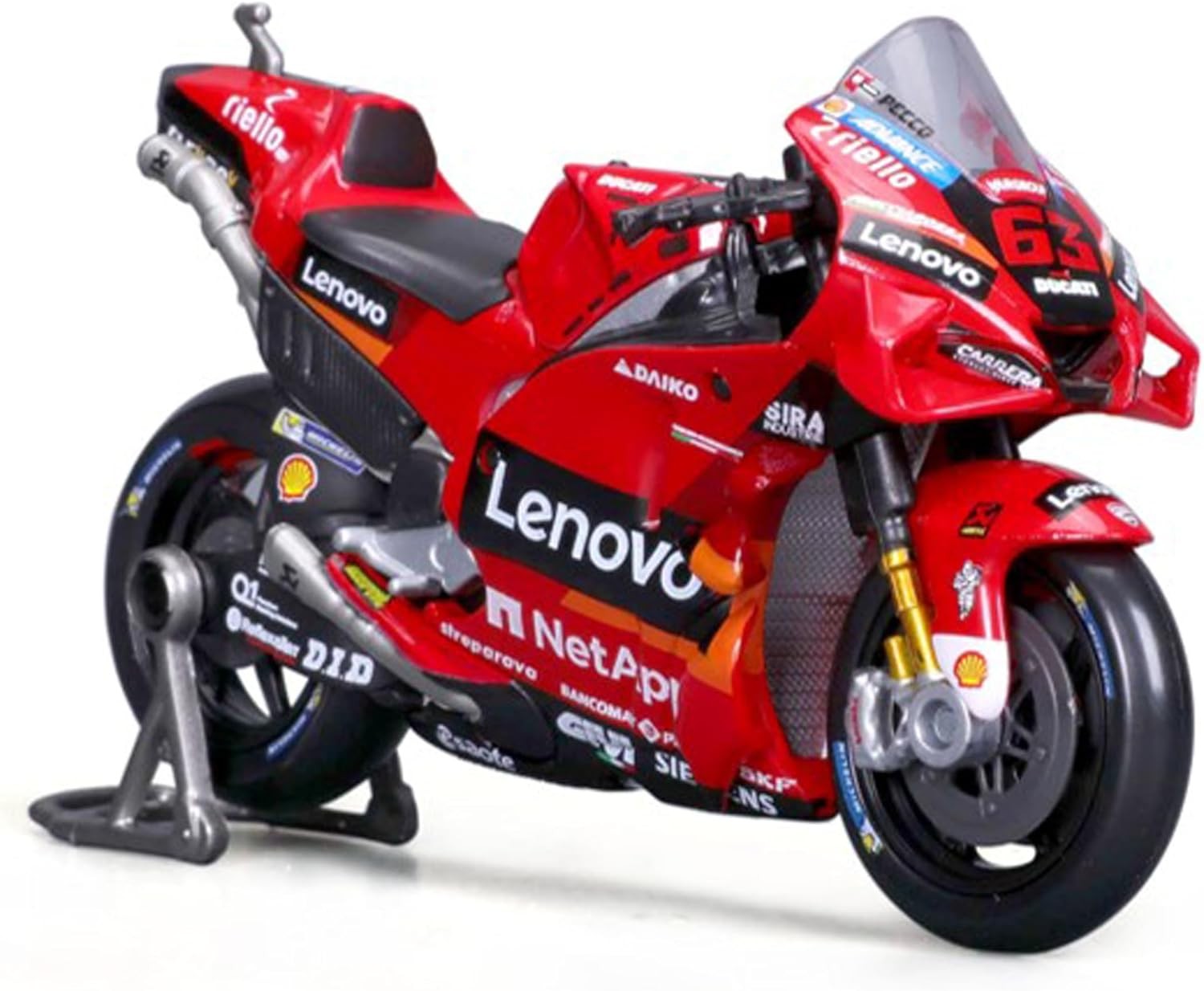 Lenovo Ducati Desmosedici Moto Gp 2022 Francesco Bagnaia 1:18 - 77665
