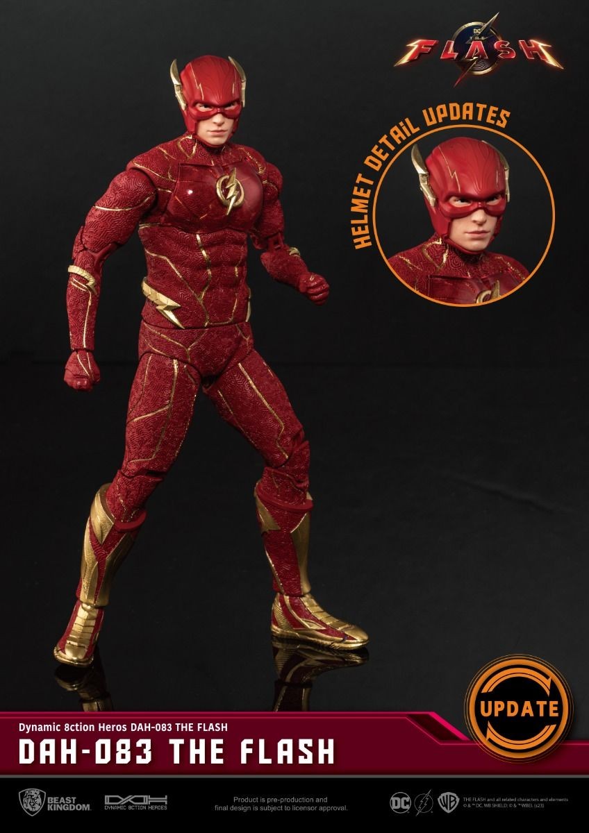 Flash movie "The Flash" DAH-083DX Action Figure 24cm-h - 77816