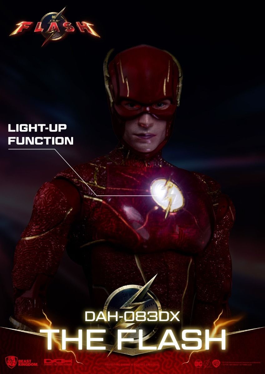 Flash movie "The Flash" DAH-083DX Action Figure 24cm-h - 77824