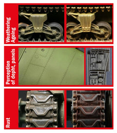 Acrylic Model Wash Set 6pz - 77831