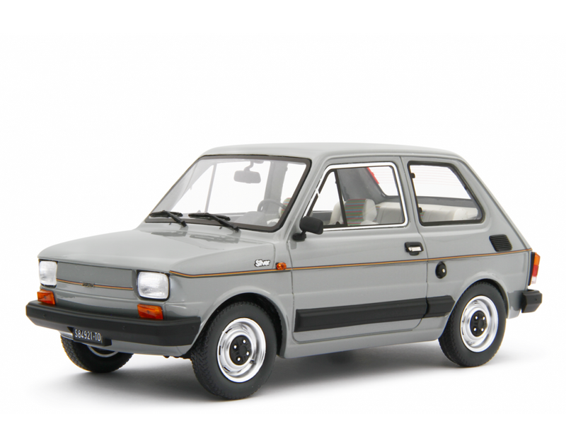 Fiat 126 Personal 4 Silver 1978 Grigio 1:18 - 77856