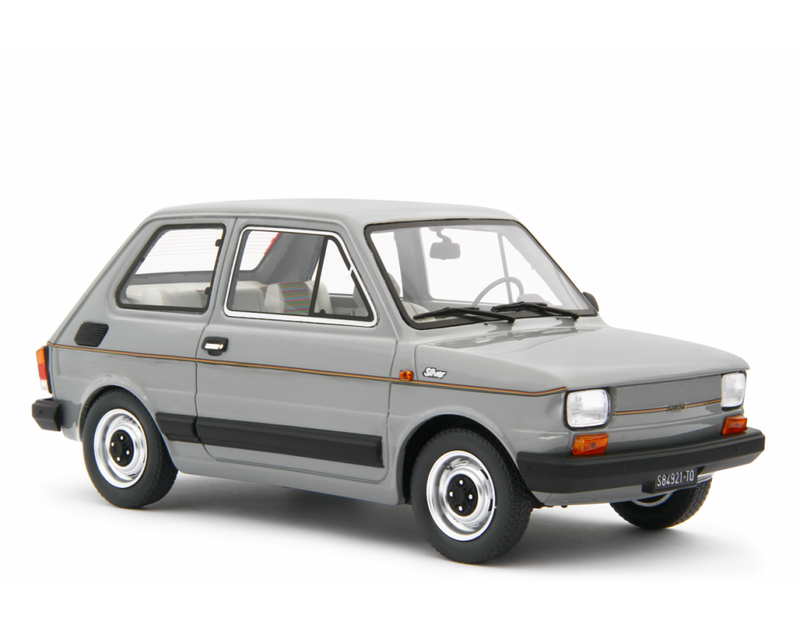 Fiat 126 Personal 4 Silver 1978 Grigio 1:18 - 77857
