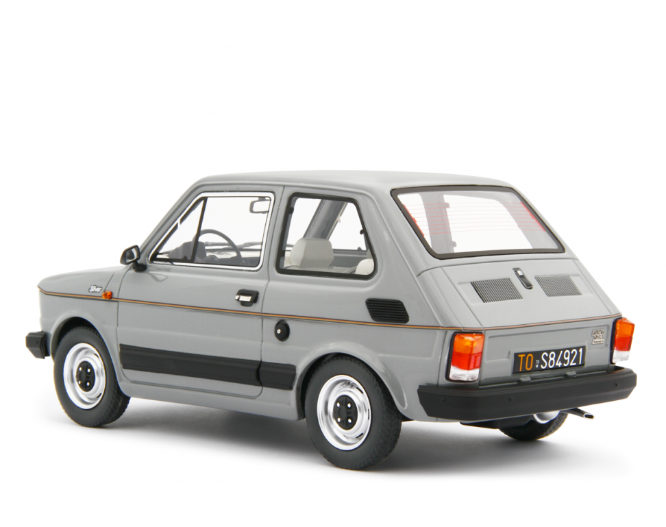 Fiat 126 Personal 4 Silver 1978 Grigio 1:18 - 77858