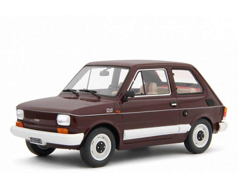 Fiat 126 Personal 4 Red 1980 Rosso Amaranto 1:18 - 77883