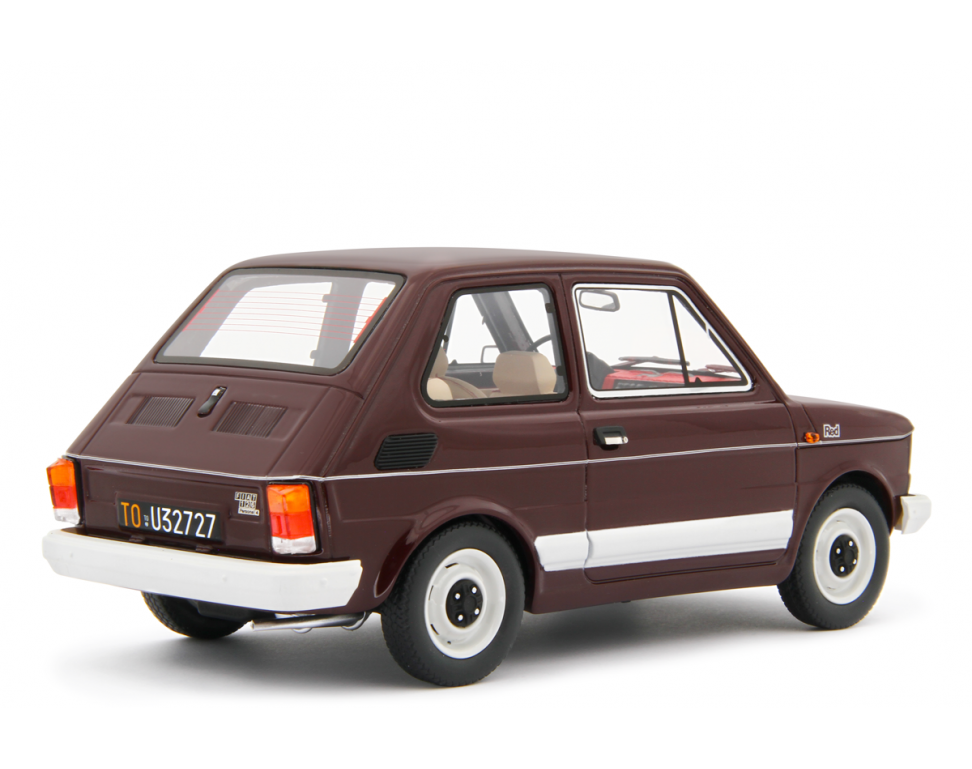 Fiat 126 Personal 4 Red 1980 Rosso Amaranto 1:18 - 77884