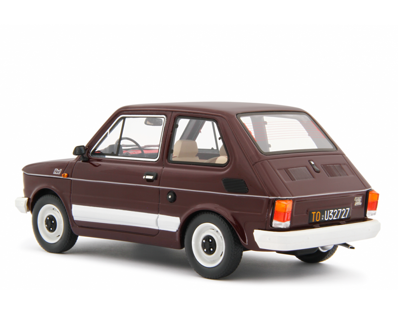 Fiat 126 Personal 4 Red 1980 Rosso Amaranto 1:18 - 77886