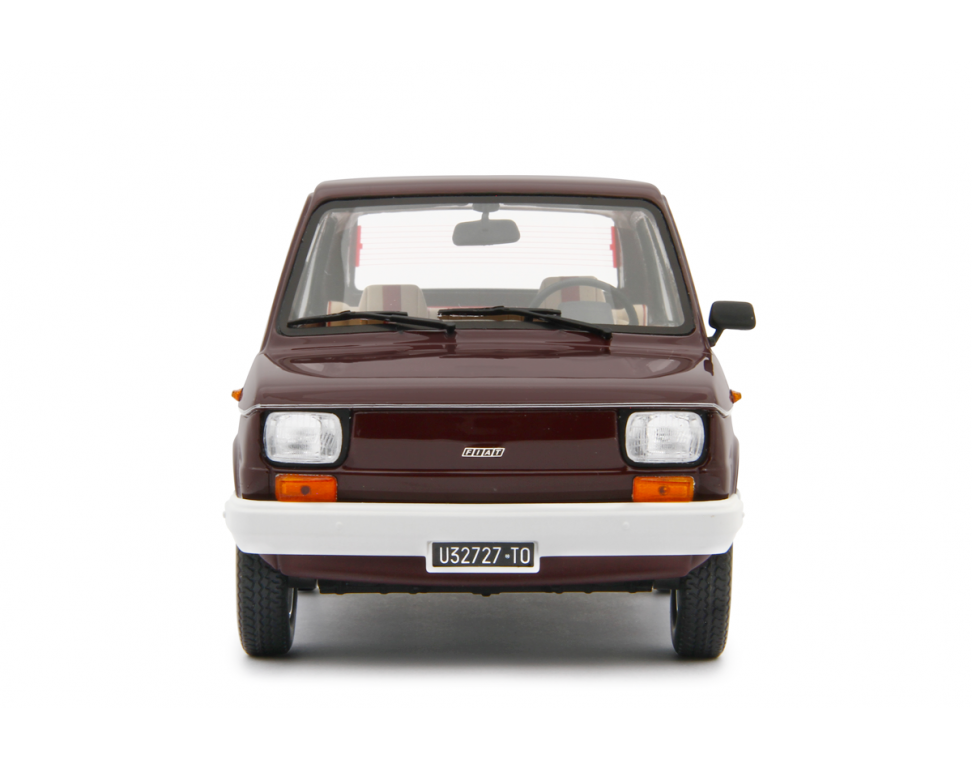 Fiat 126 Personal 4 Red 1980 Rosso Amaranto 1:18 - 77889