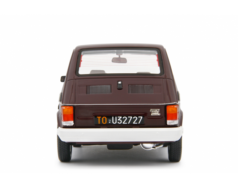 Fiat 126 Personal 4 Red 1980 Rosso Amaranto 1:18 - 77890
