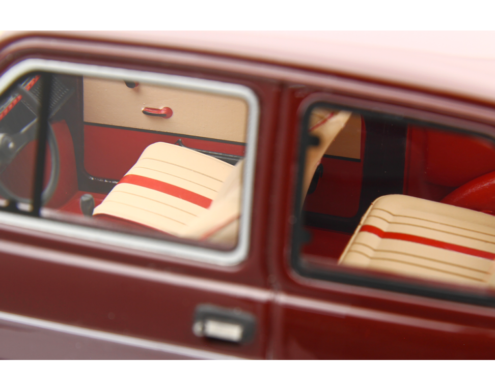 Fiat 126 Personal 4 Red 1980 Rosso Amaranto 1:18 - 77891