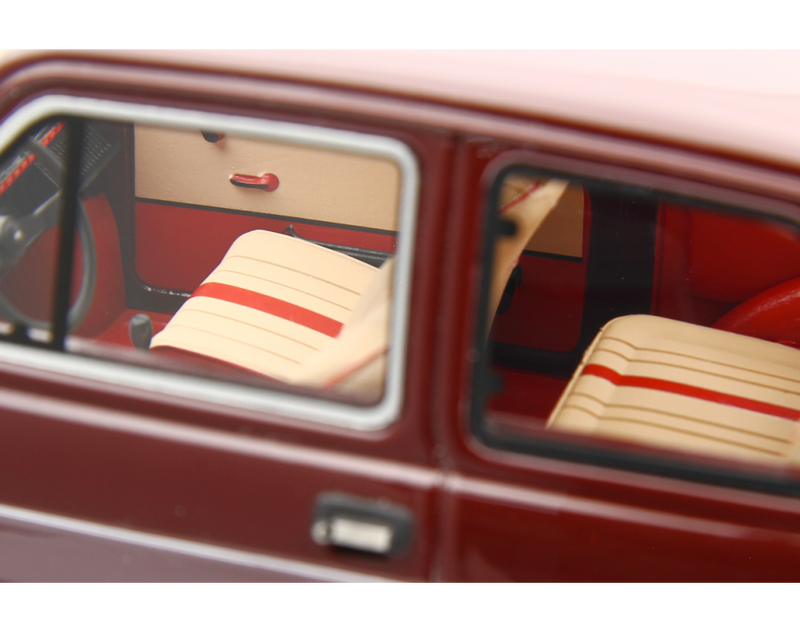 Fiat 126 Personal 4 Red 1980 Rosso Amaranto 1:18 - 77891