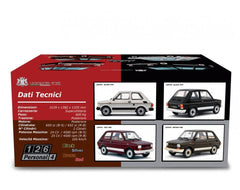 Fiat 126 Personal 4 Red 1980 Rosso Amaranto 1:18 - 77896