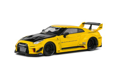 Nissan GT-R (R35) Liberty Walk LBWK Silhouette 2020 Yellow 1:43 - 77998