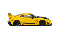 Nissan GT-R (R35) Liberty Walk LBWK Silhouette 2020 Yellow 1:43 - 78002