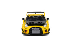 Nissan GT-R (R35) Liberty Walk LBWK Silhouette 2020 Yellow 1:43 - 78003
