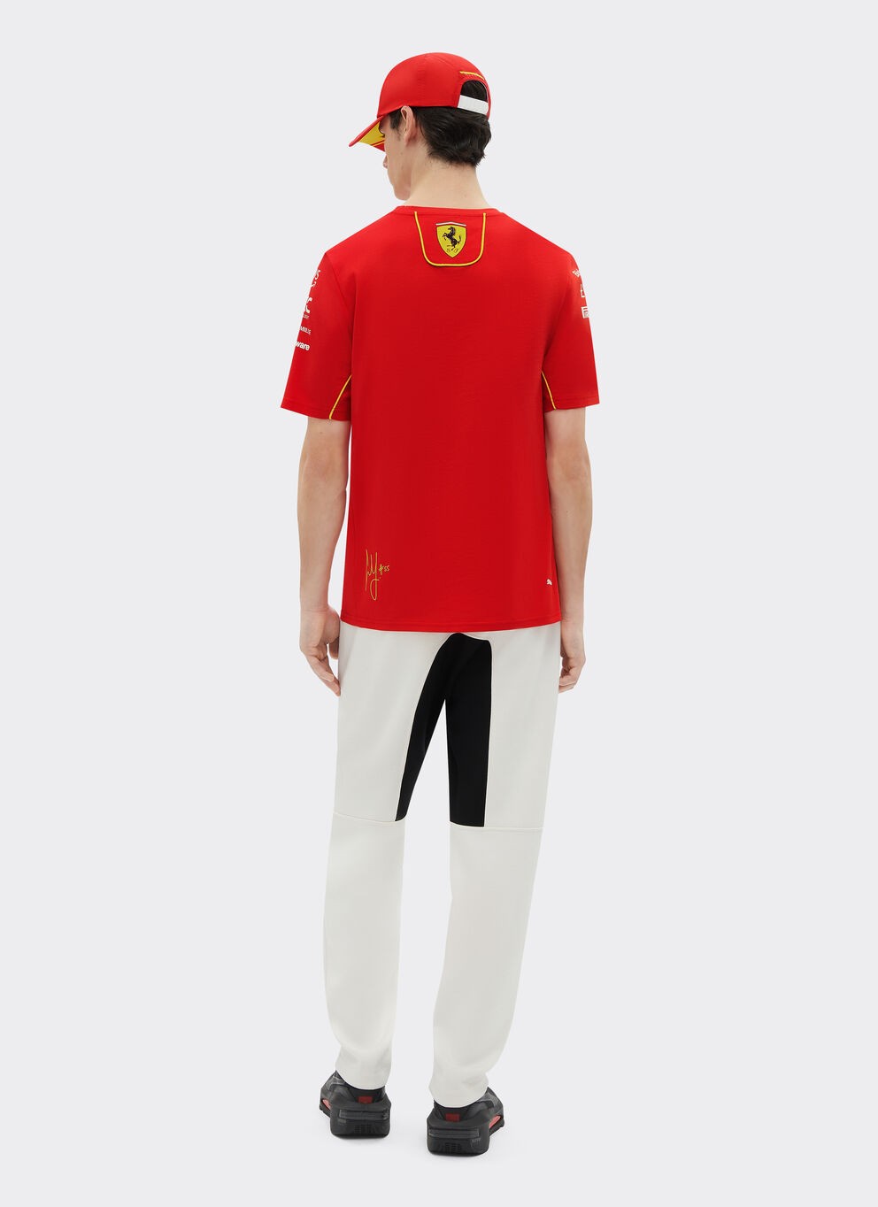 Ferrari F1 2024 T-Shirt Uomo 55 Carlos Sainz Replica Team Puma - 78149