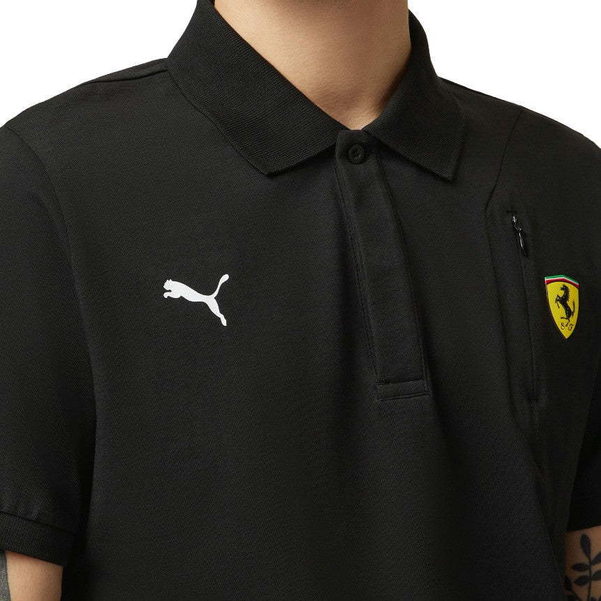 Ferrari F1 2024 Polo Uomo Black Puma - 78249