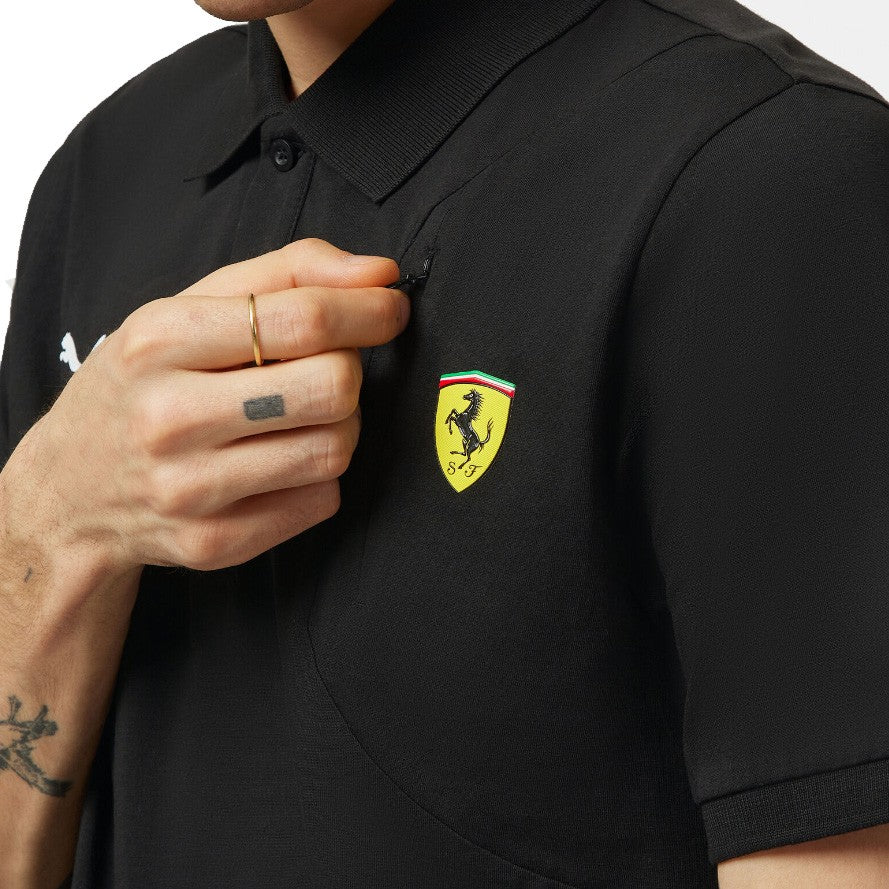 Ferrari F1 2024 Polo Uomo Black Puma - 78251