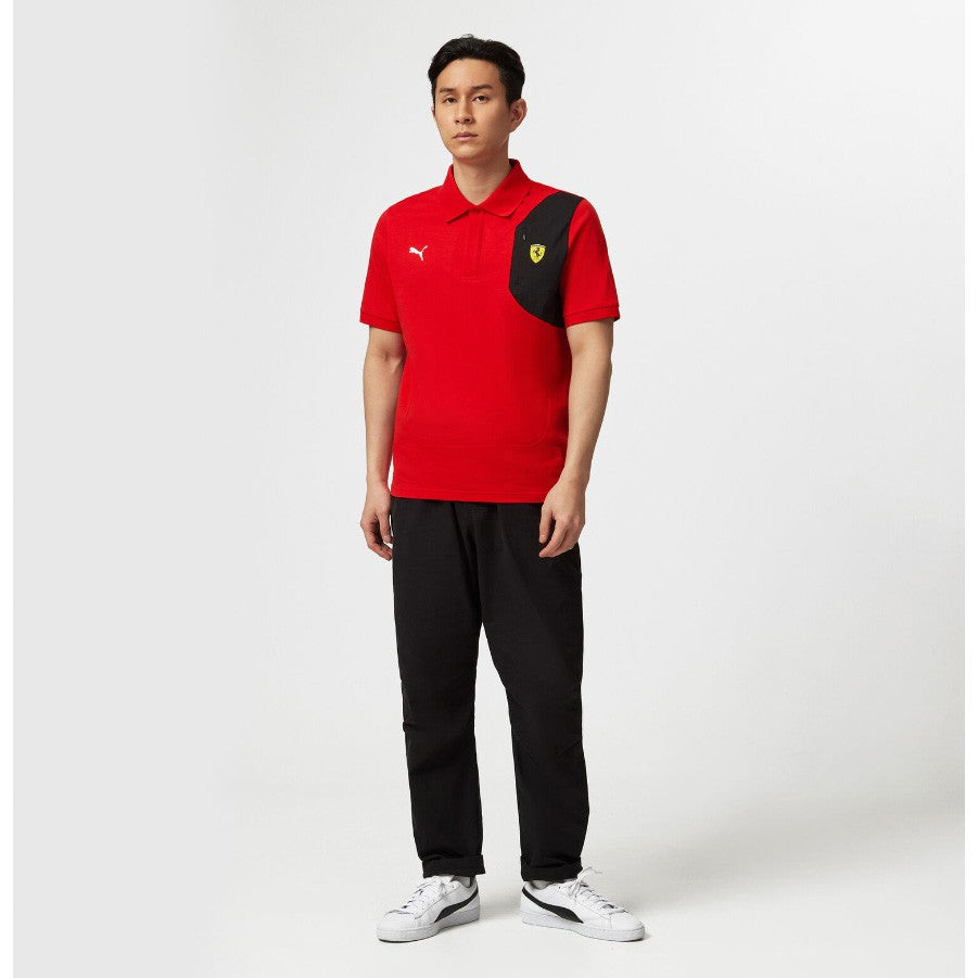 Ferrari F1 2024 Polo Uomo Red Puma - 78265