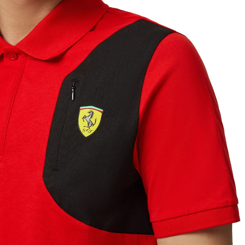 Ferrari F1 2024 Polo Uomo Red Puma - 78268