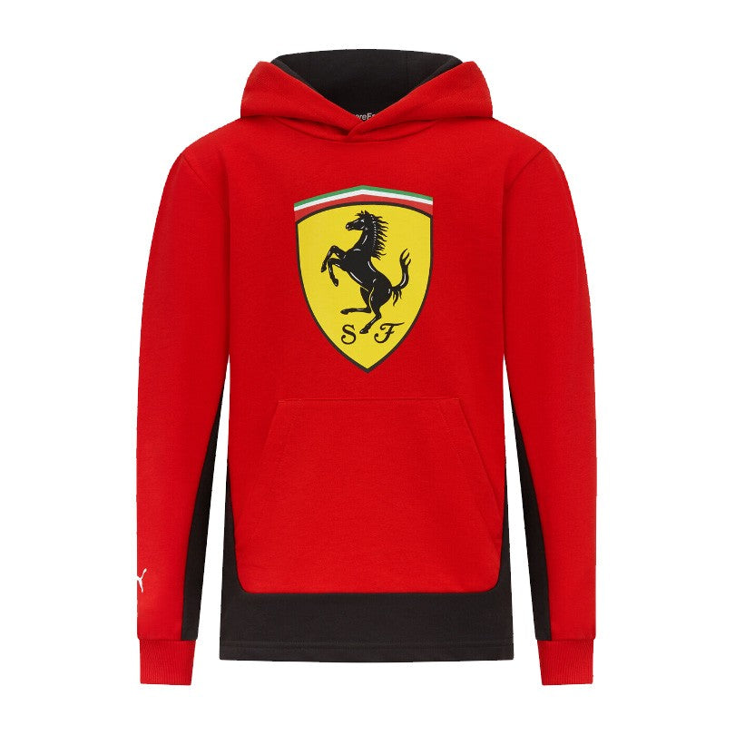 Ferrari F1 2024 Felpa con cappuccio Bambino Puma logo Red - 78270