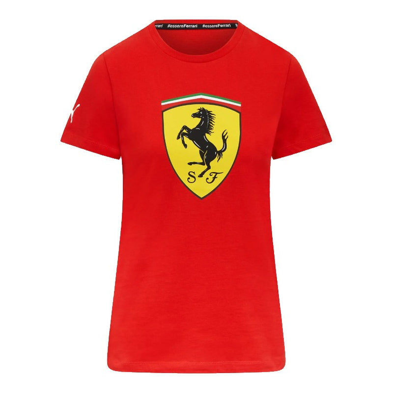 Scuderia Ferrari T-Shirt Puma Donna Scudetto Rosso - 78283
