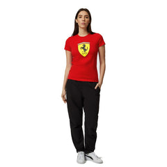 Scuderia Ferrari T-Shirt Puma Donna Scudetto Rosso - 78286