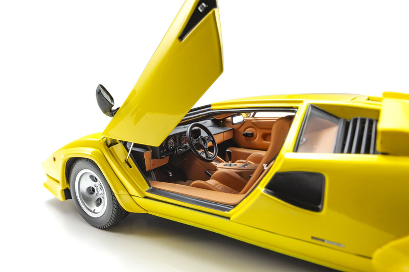 Lamborghini Countach LP5000 Quattrovalvole Yellow 1:18 - 78412