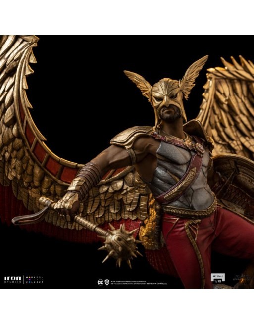Black Adam Hawkman Iron Studios Statua 1:10 - 78415
