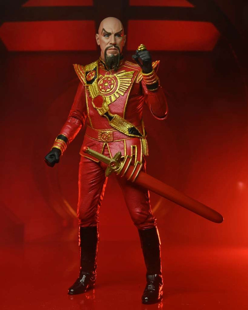Kf Flash Gordon 1980 Ming Red Military Outfit Ult Af 17cm/h - 78445